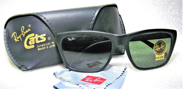 Ray-Ban USA Vintage *NOS B&L "Cats" 3000 France W1036 Wayfarer *New Sunglasses - Vintage Sunglasses 