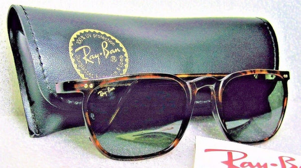 Ray-Ban USA Vintage B&L NOS Asbury Traditional Tortoise W1718 G15 New Sunglasses - Vintage Sunglasses 