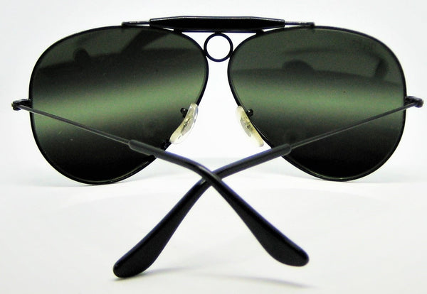 Ray-Ban USA Vintage B&L Aviator *DGM Bullet Shooter BlkChrome Nr.Mint Sunglasses - Vintage Sunglasses 