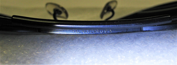 Ray-Ban USA Vintage B&L Aviator *DGM Bullet Shooter BlkChrome Nr.Mint Sunglasses - Vintage Sunglasses 