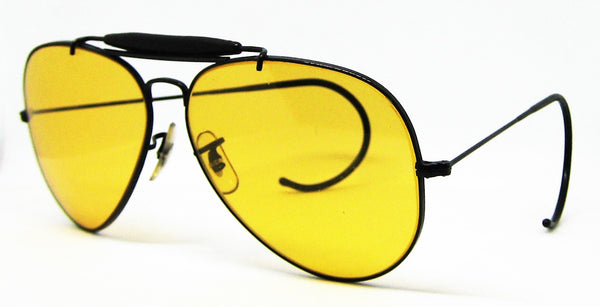 Ray-Ban USA Vintage 1970s B&L Aviator Ambermatic OutdoorsMan II *NOS Sunglasses - Vintage Sunglasses 